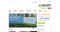 Desktop Screenshot of heritageportal.eu